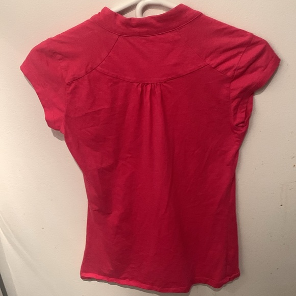 Super Cute Mountain Equipment Co Op Hot Pink Sleeveless Organic Cotton T SZ S 😍 - Picture 6 of 6